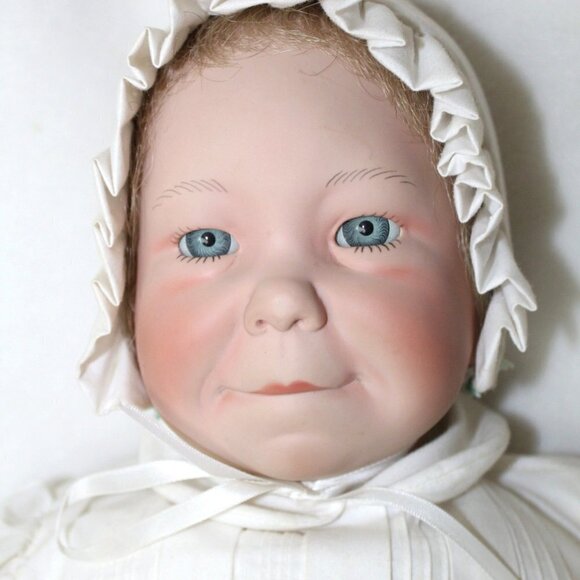 Vintage original doll Lloyd & Lee Middleton numbered 322 USA 1987 forget me not - Picture 1 of 16